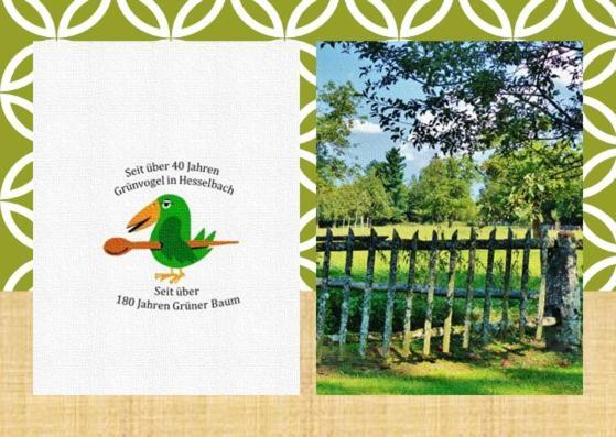 Gruenvogels Landgasthof Zum Gruenen Baum Oberzent Exteriér fotografie